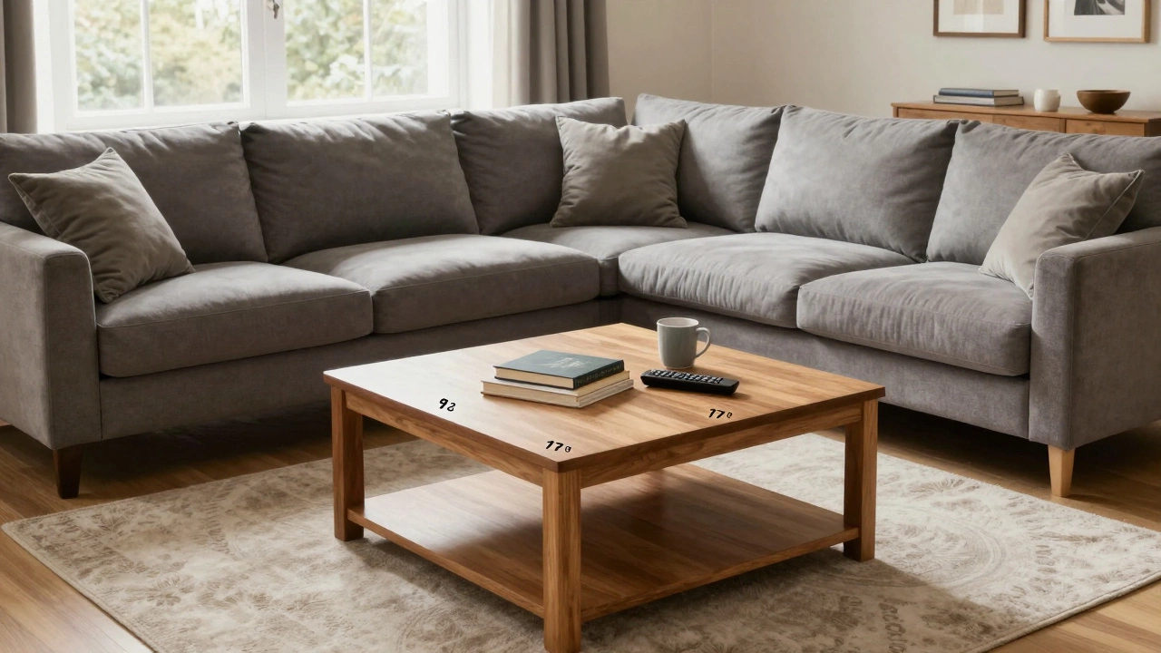 What Size Coffee Table Should I Get Compared to My Couch?