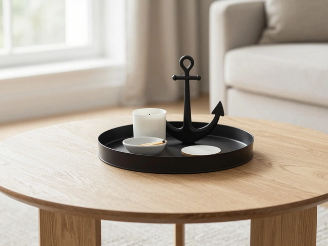 What to Put in the Middle of a Round Coffee Table: Styling Ideas