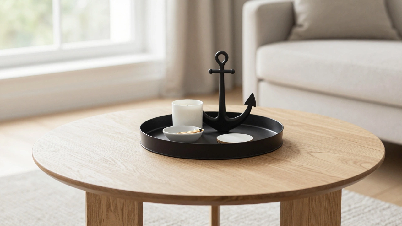 What to Put in the Middle of a Round Coffee Table: Styling Ideas