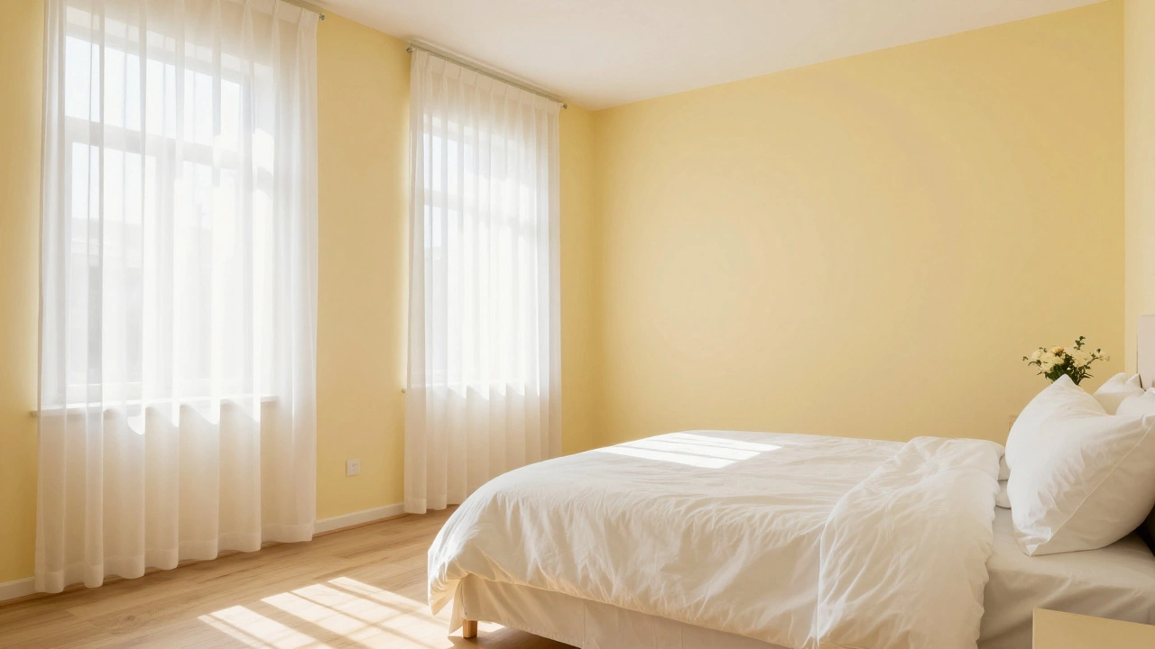 The Happiest Bedroom Color: Why Soft Yellow and Warm White Boost Mood